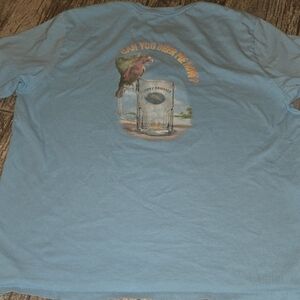 Tommy Bahama Light Blue Parrot Graphic Tee